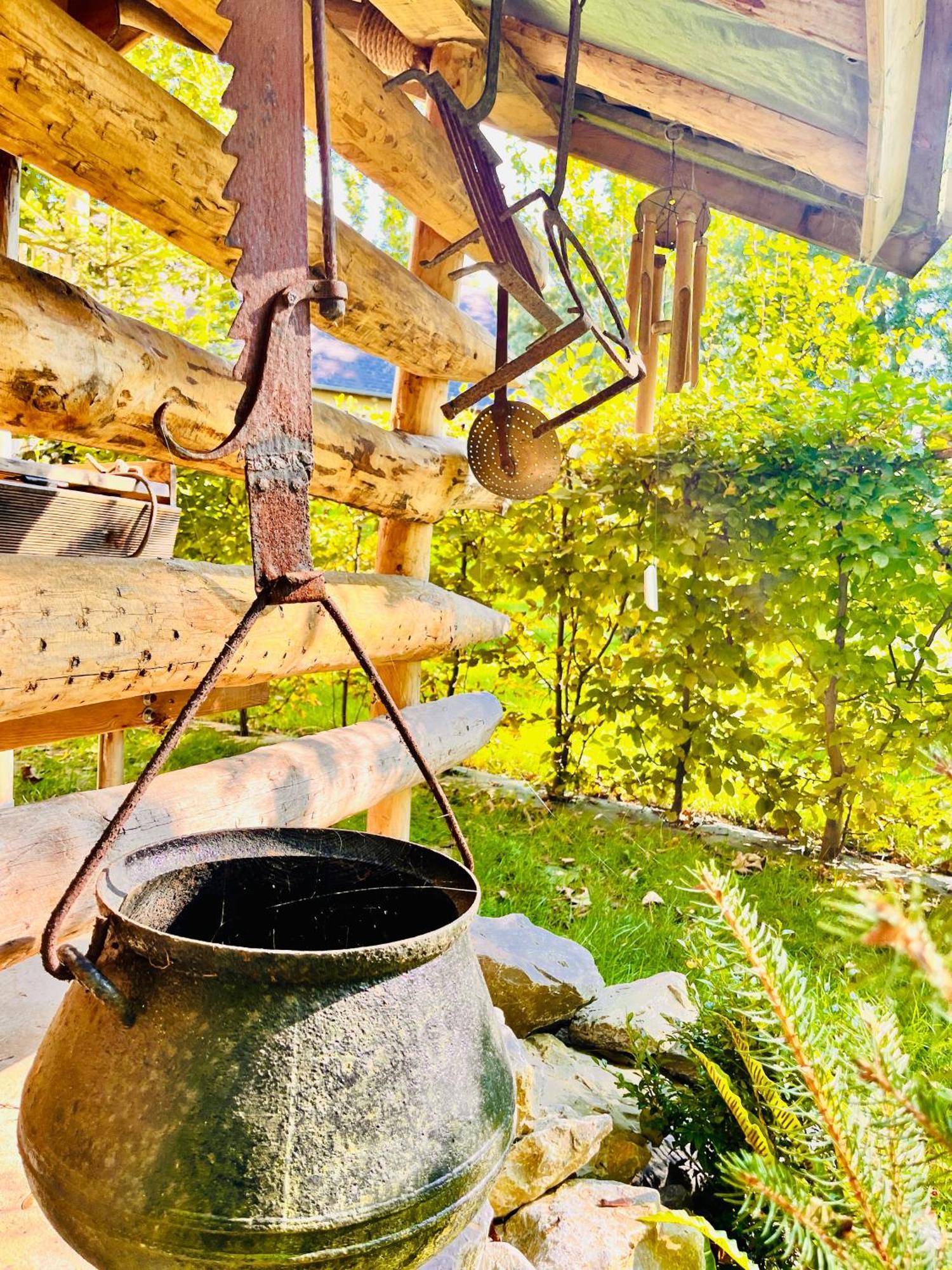 La Cabane Perchee Du Trappeur Écrainville Екстериор снимка